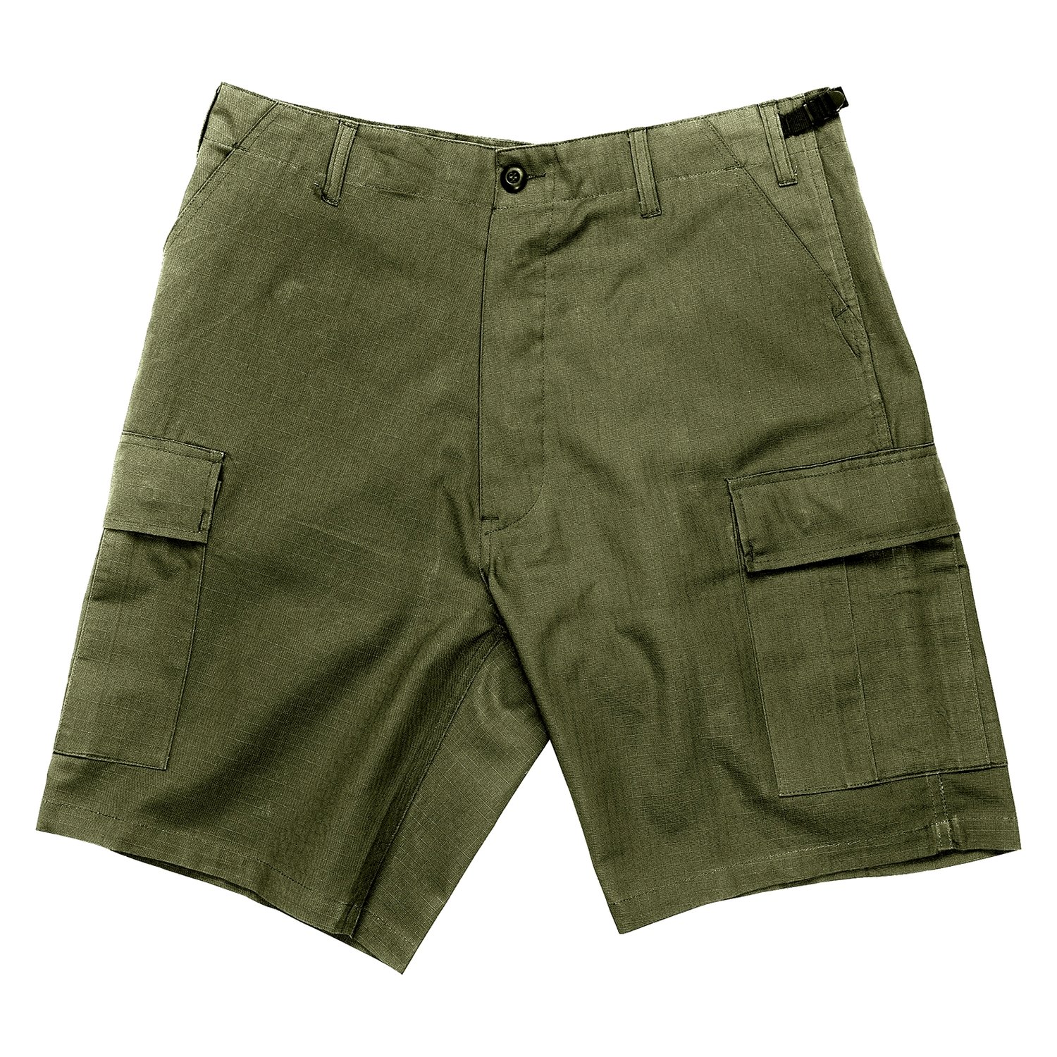 Rothco® 7053-Olive-Drab-M - BDU Men's Medium Olive Drab Ripstop Shorts ...