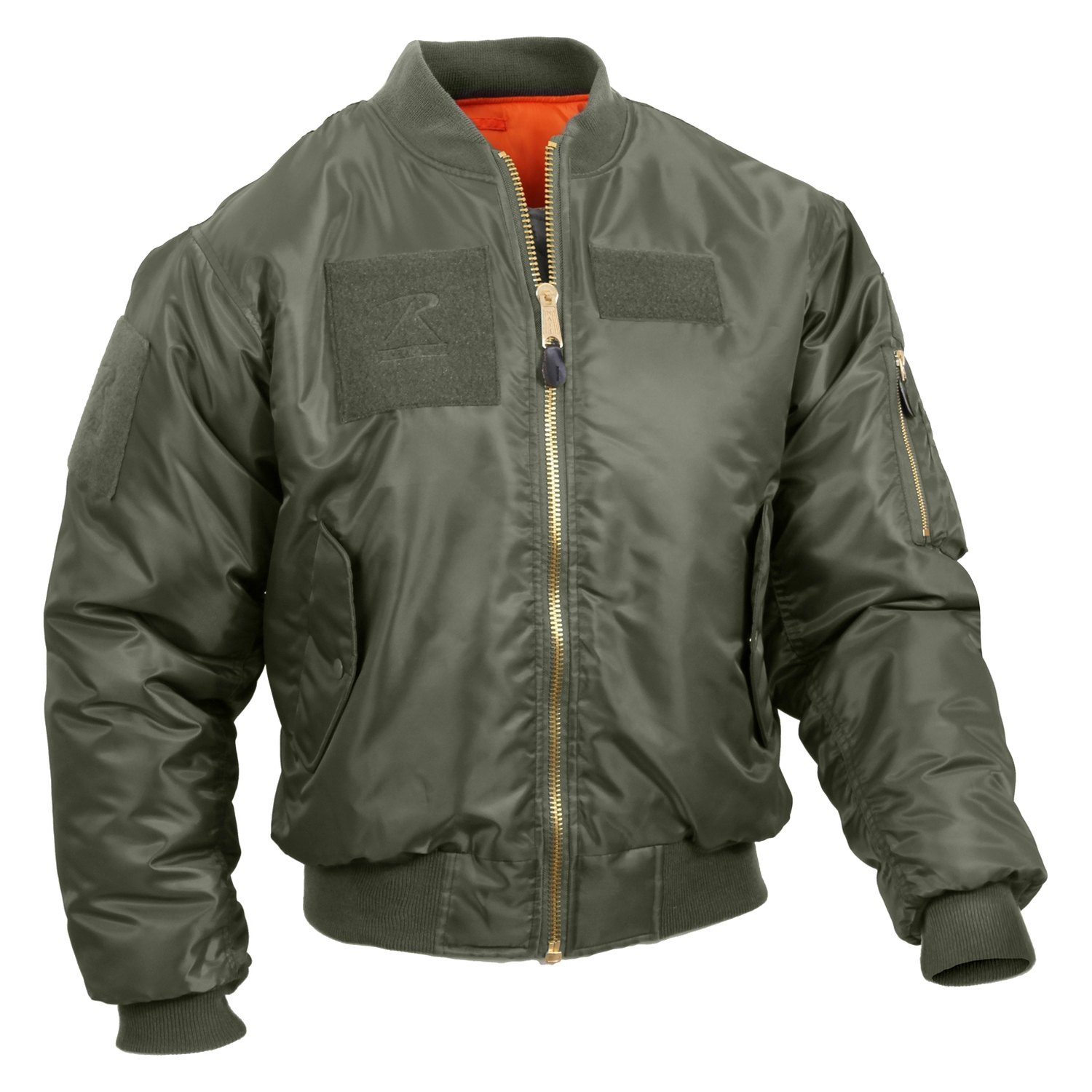 Rothco® 7240-Sage-Green-L - MA-1 Men's Large Sage Green Flight Jacket ...