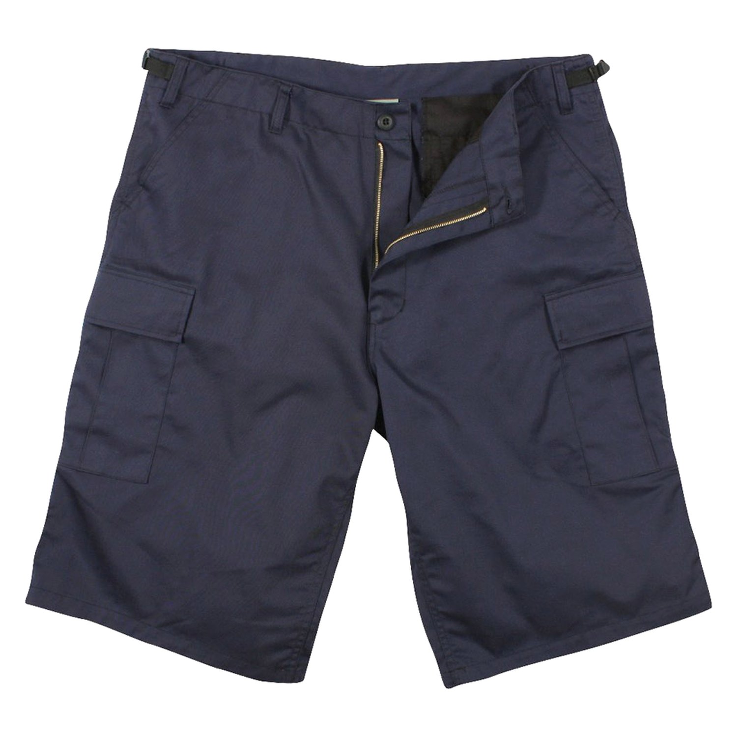 Rothco® 7432-Navy-Blue-L - BDU Men's Large Navy Blue Long Length Shorts ...