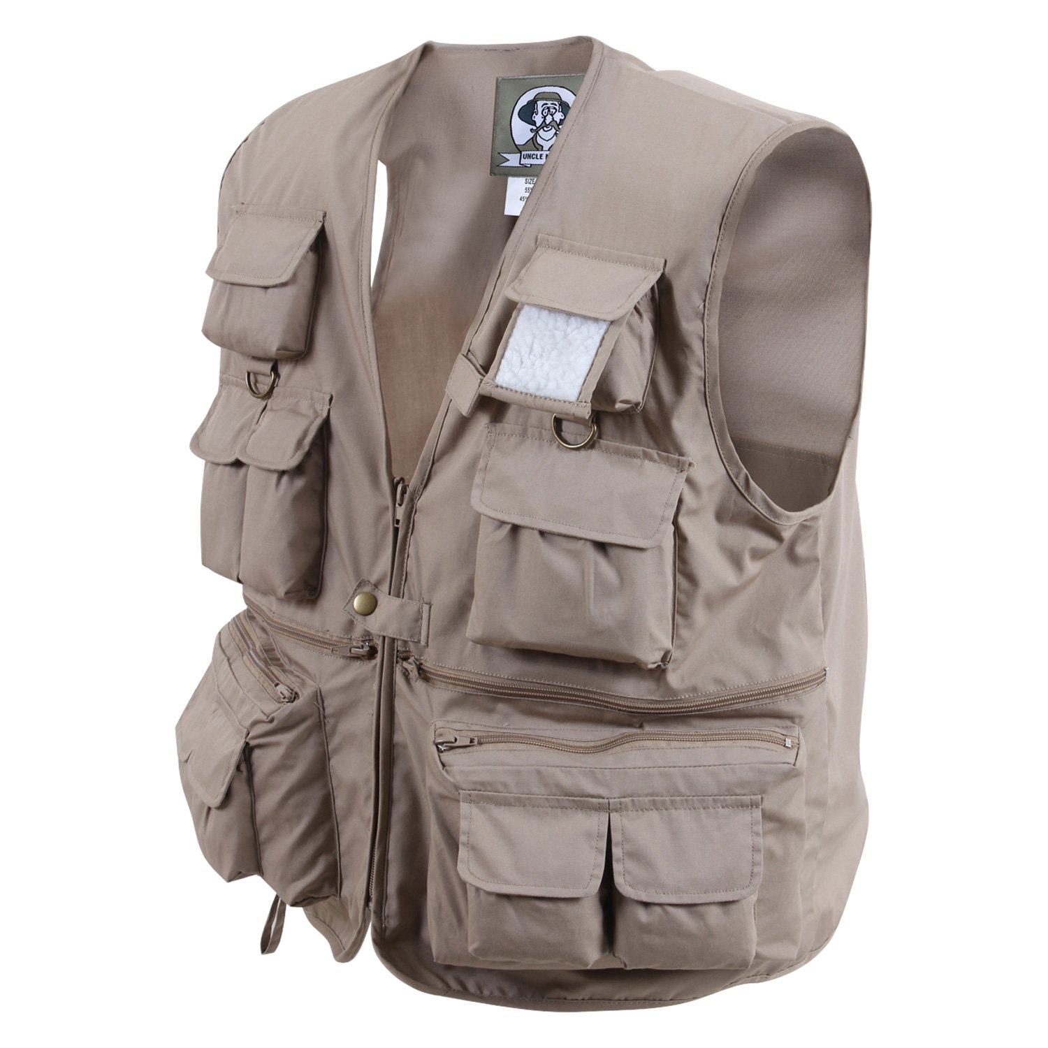 Rothco® 7546-Khaki-M - Medium Khaki Uncle Milty Travel Vest ...