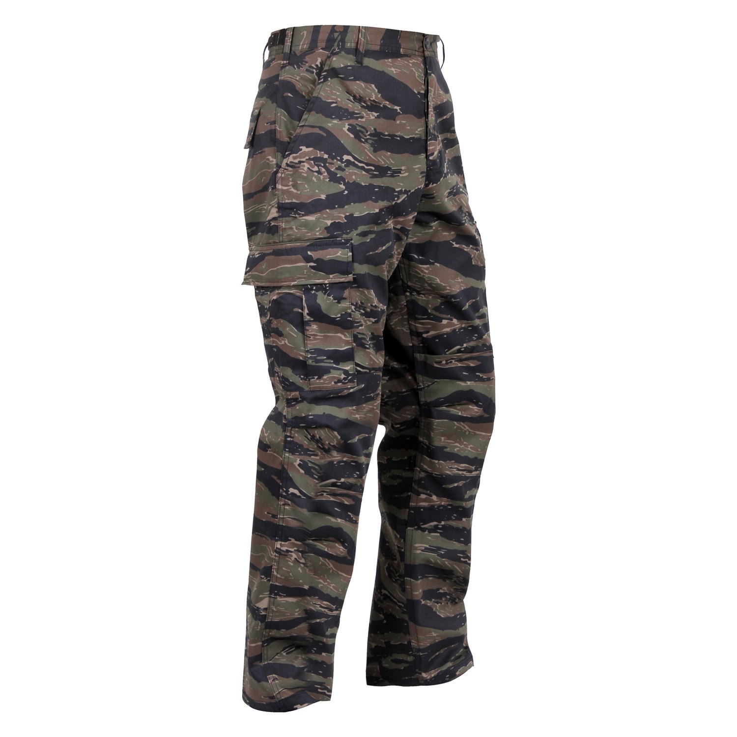 mother camo pants with stripe