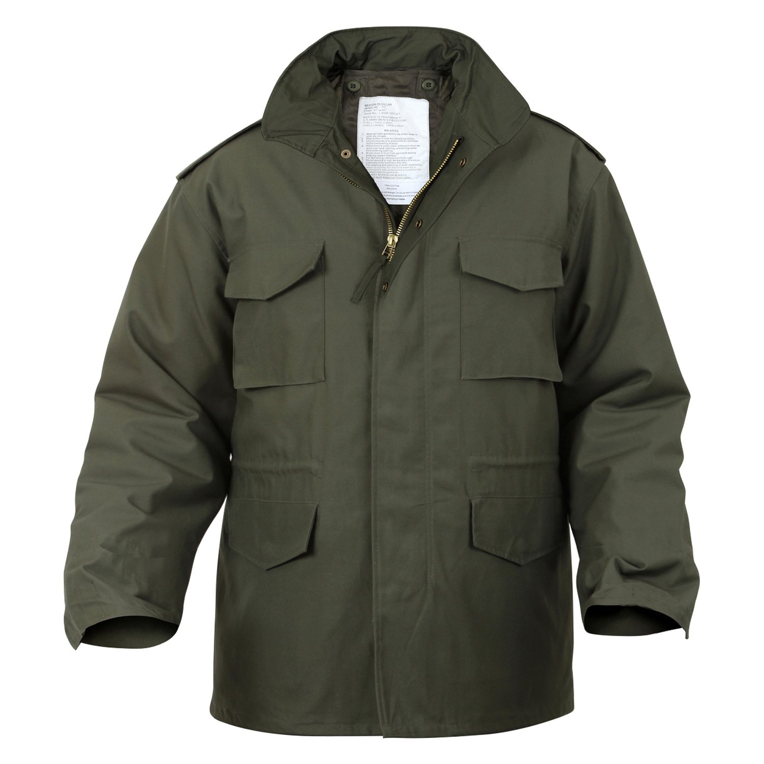 Rothco® 8238-Olive-Drab-XL - M-65 Men's X-Large Olive Drab Field Jacket ...