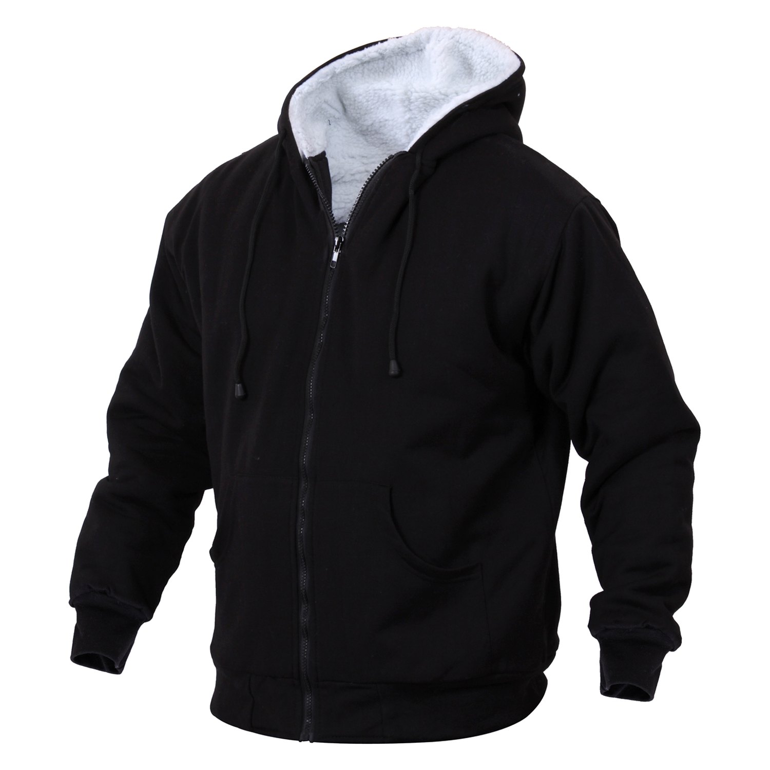 Rothco® - Heavyweight Sherpa Lined Zippered Sweatshirt - RECREATIONiD.com