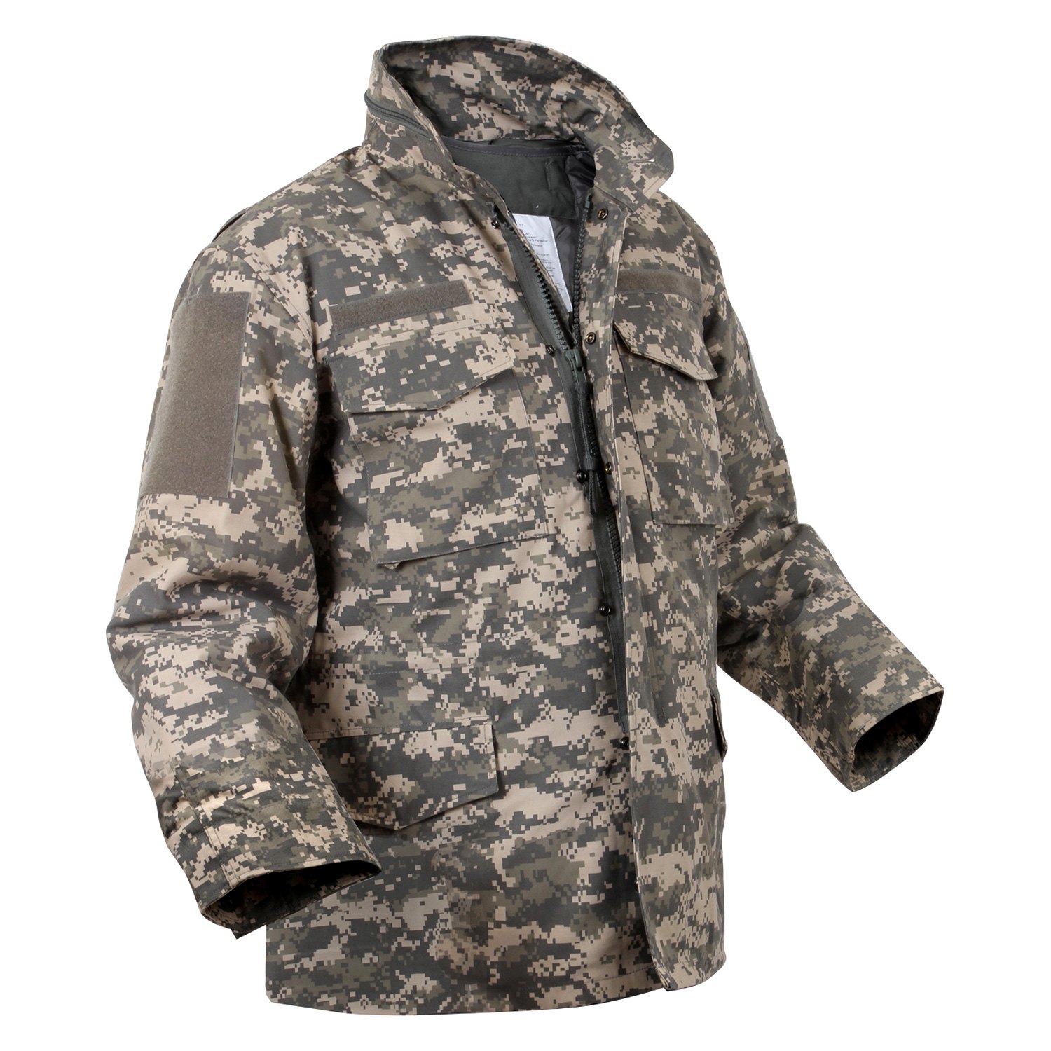 Rothco® 8540-M - M-65 Men's Medium ACU Digital Camo Field Jacket ...