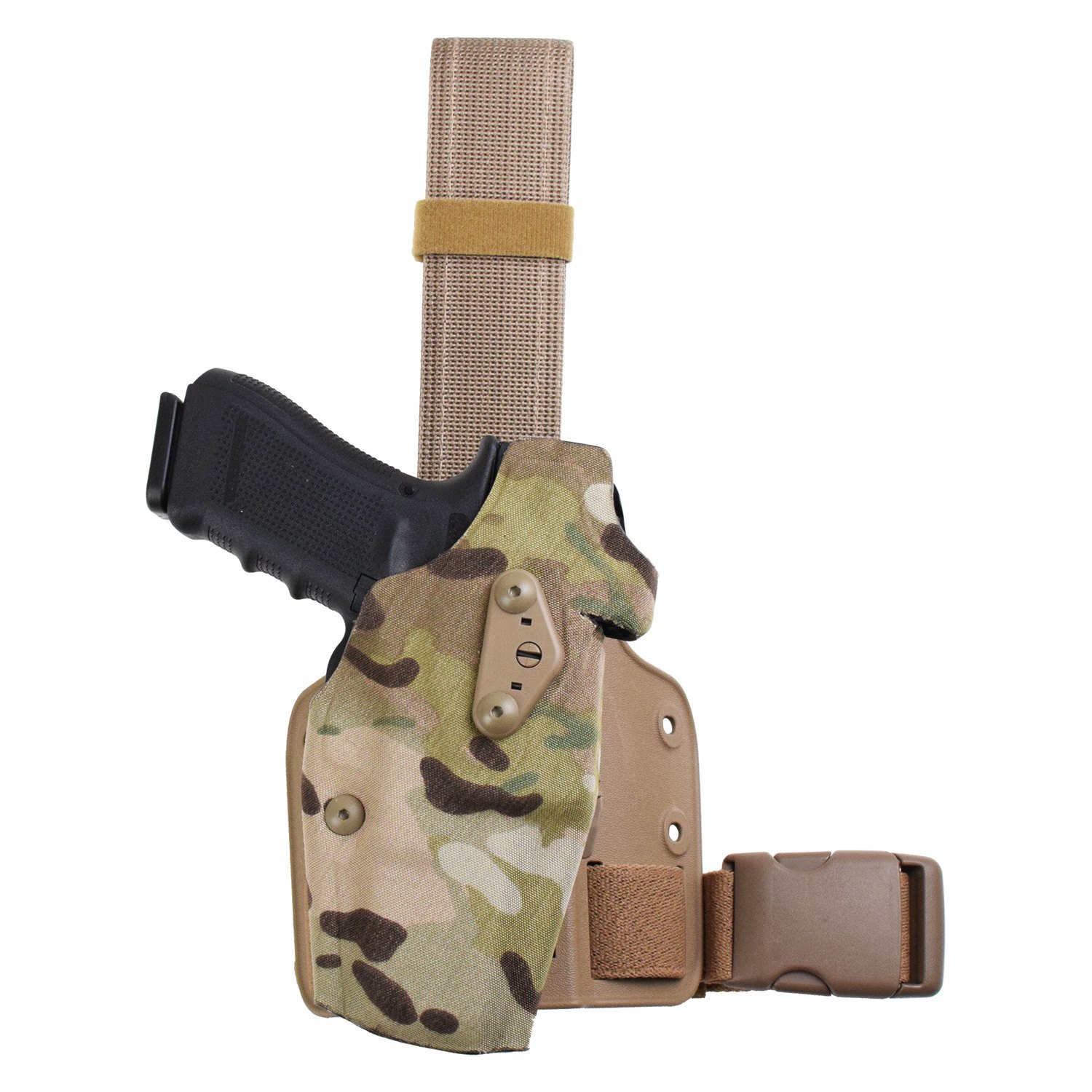 Safariland 6354DO-832-781-6070UBL Black RH ALS Optic Tactical Holster Glock 17 