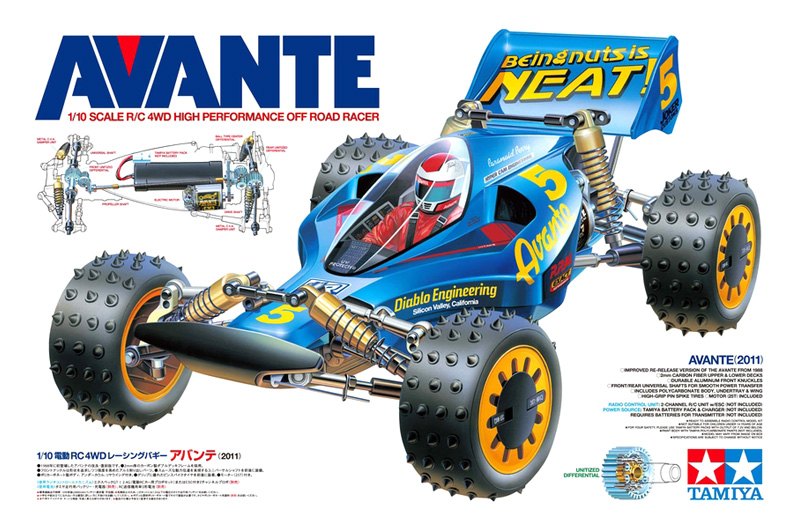 tamiya rc avante 2011