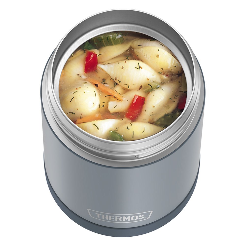 Thermos® F31101SL6 - Funtainer™ 16 oz. Stainless Steel Gray Food