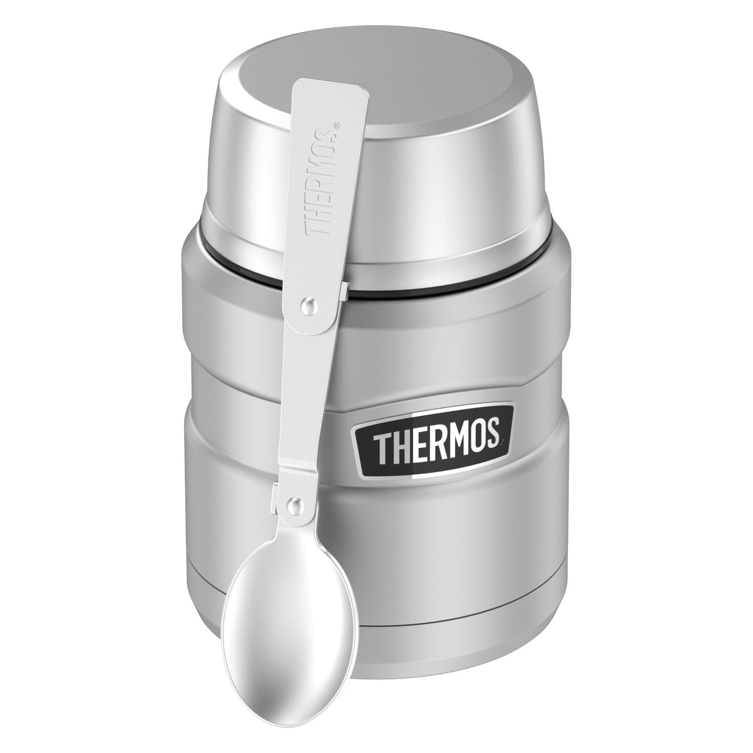  Thermos Stainless King 24 Ounce Food Jar, Matte Black  (SK3020BKTRI4) : Home & Kitchen