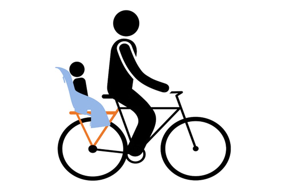child bike seat over 40 lbs