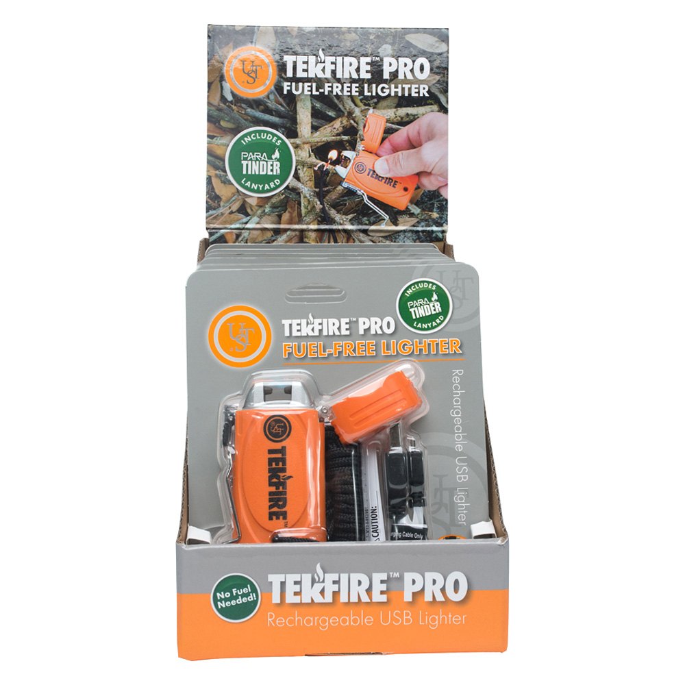 UST® 20-02197 - TekFire™ PRO Fuel-Free Lighter ...