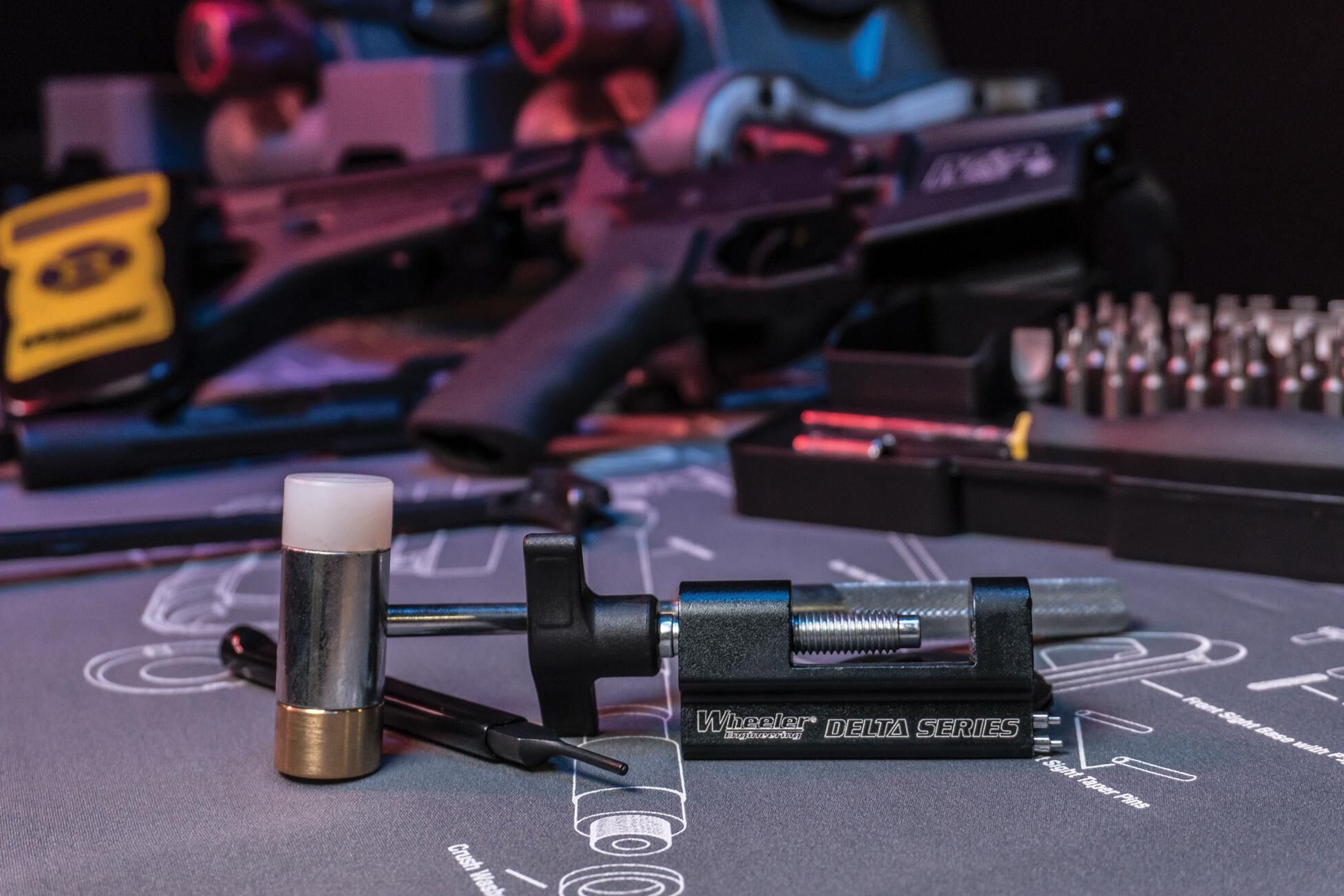 Wheeler Engineering Roll Pin Install Tool Kit for Rifle/Shotgun 952636 