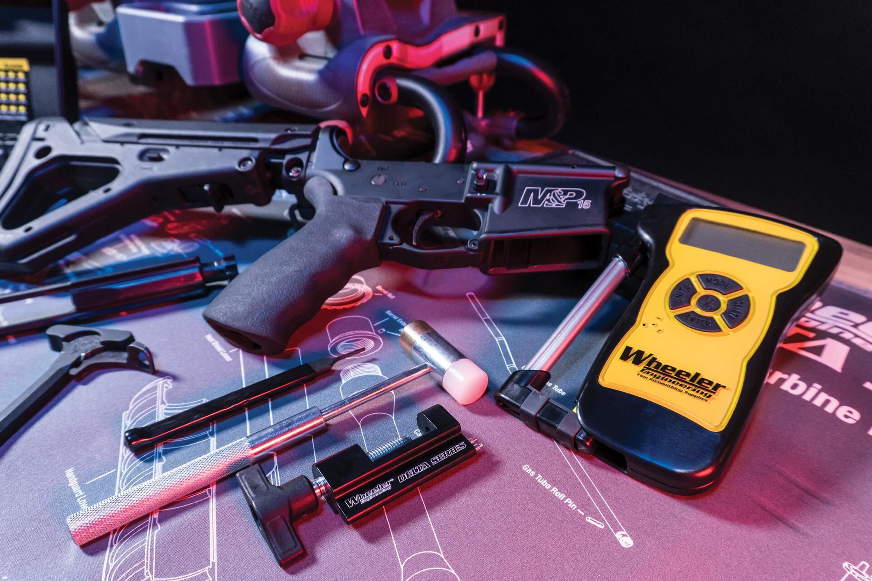 Wheeler Engineering Roll Pin Install Tool Kit for Rifle/Shotgun 952636 
