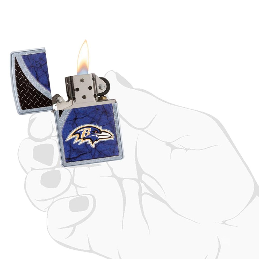 Zippo® 29352 - NFL Ravens Lighter - RECREATIONiD.com